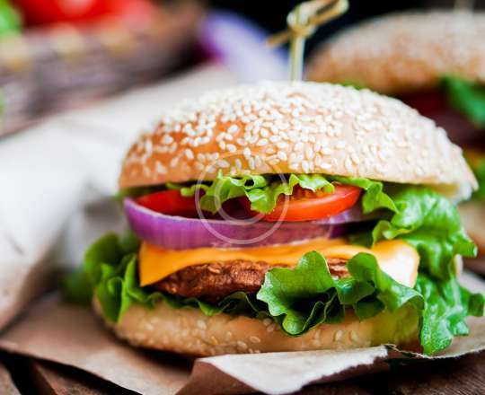 Jerk Chicken burger