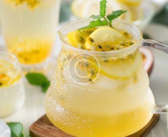 Ginger & Lemon Ice Tea