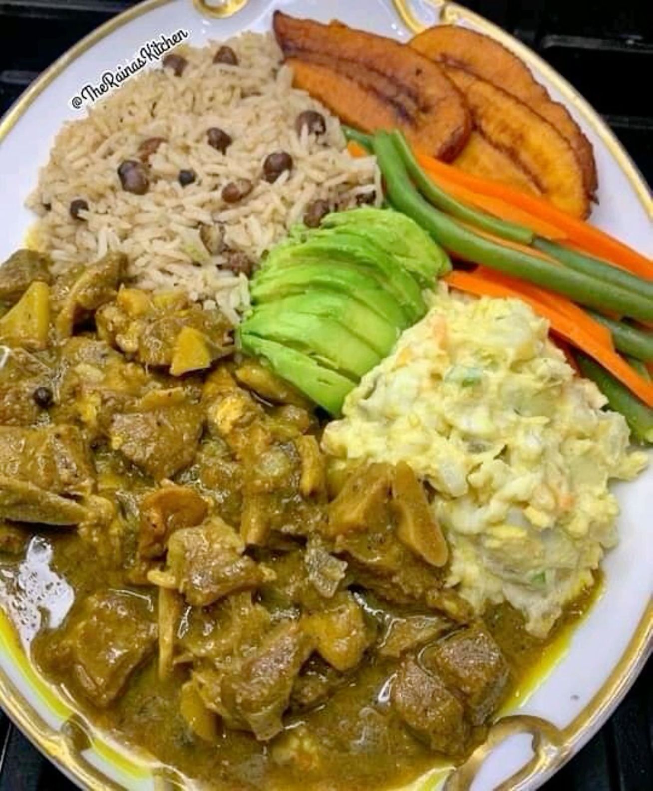 Curry Goat Meal