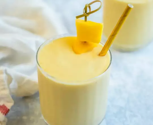 Mango, Banana & Irish Moss Smoothie