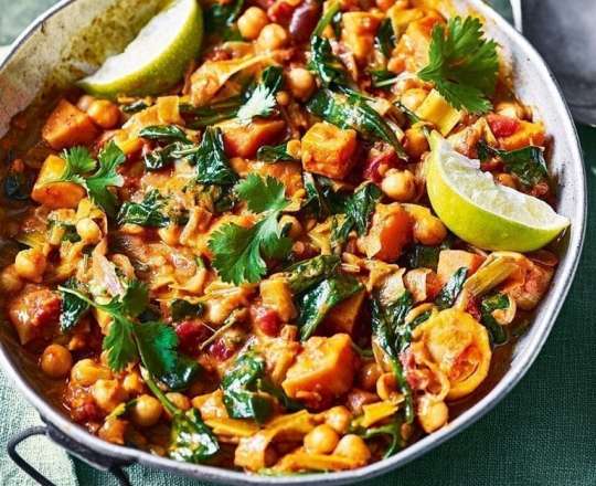 Sweet Potato and Chickpea Curry